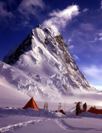 Photo of the Yukon's 16,972' King Peak, 6/73