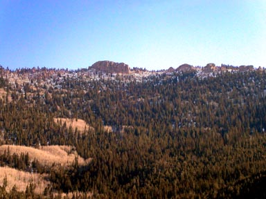 Tater Top as seen from the Potato Gulch Trailhead