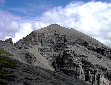 'Angel Knob' seen from the Wind Tunnel, a 12,220-foot saddle to the west