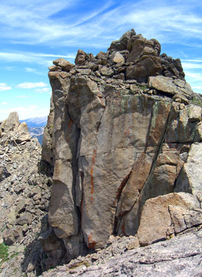 The summit block of Point 13,212