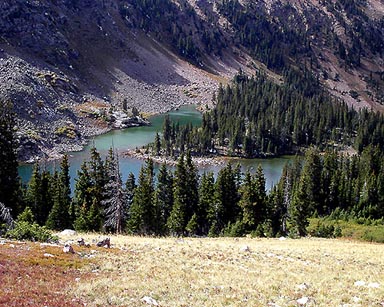 The north end of Kelly Lake