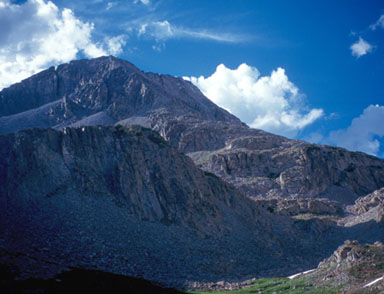 'Siberia Peak' from upper Lead King Basin