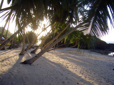 Aoa beach on Tutuila