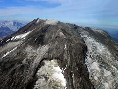 The northeast flank of Griggs seen from the air