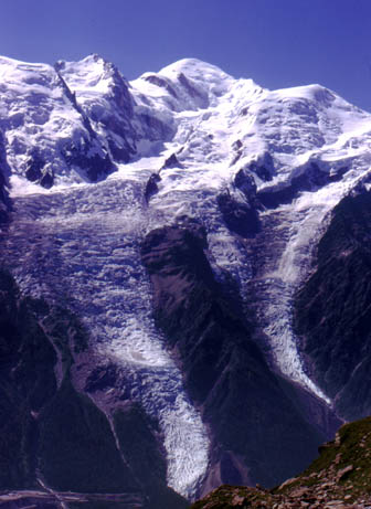 Western Europe's Mont Blanc, 15,771 feet
