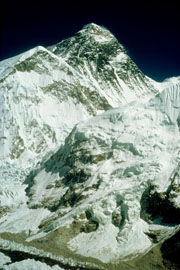 Asia's Mount Everest, 29,035 feet